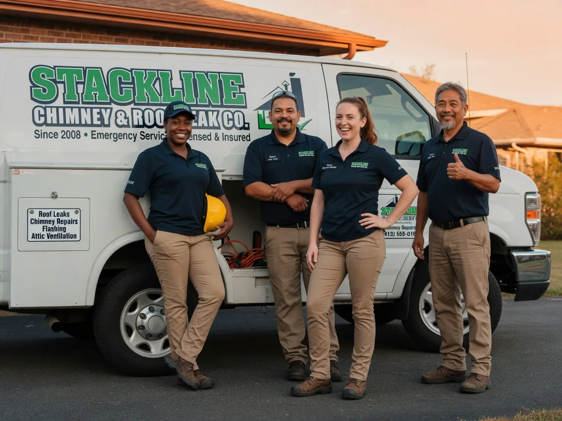 Chimney flashing repair company in Harker Heights, TX